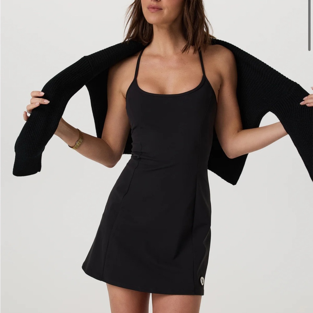 Vuori Black Dress
